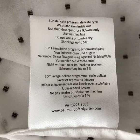 Baum Und Pferdgarten Egret Earth Dot Off Shoulder Top NWT EU 40 US 10 - Picture 9 of 9